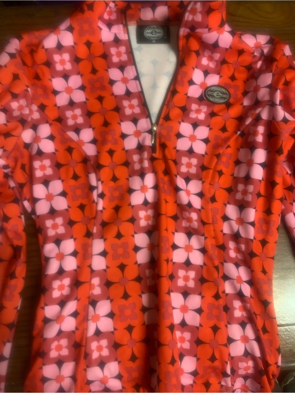 Floral Print Red & Pink Blazer Jacket